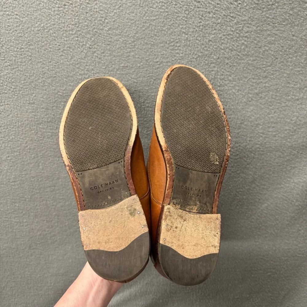 Cole Haan Oxfords Mens 10 Harrison Grand OS 2.0 Cap Toe Derby Oxford Dress Shoe‎